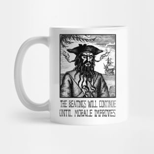 the beatings will continue until morale improves Mug